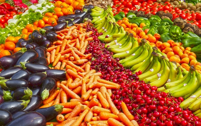 Array of fruit