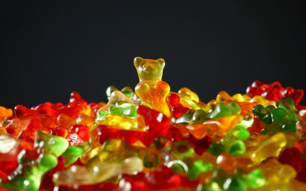 Gummi Bears Black Background