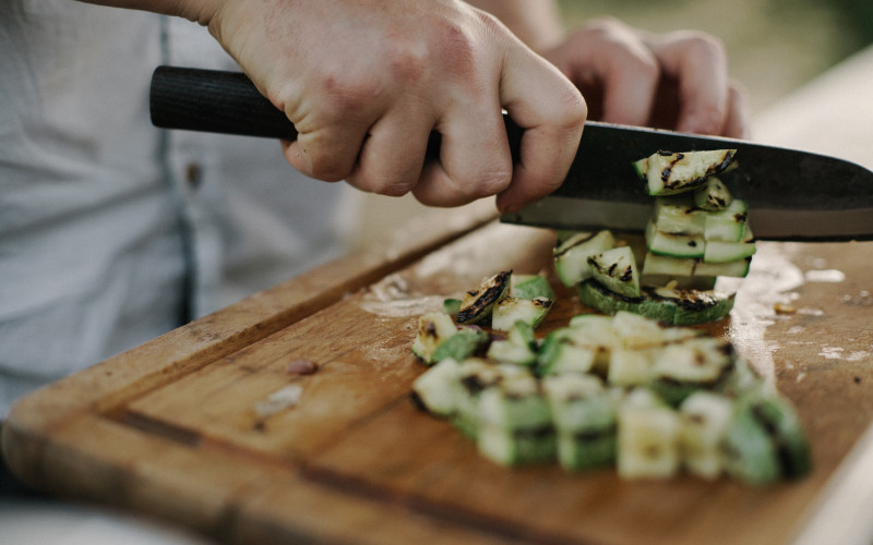 person cooking